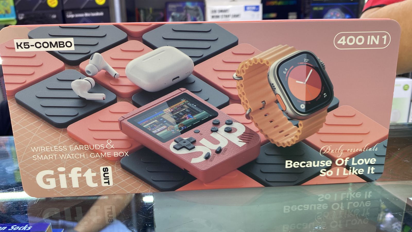 Combo audífonos + T500 ultra+ consola